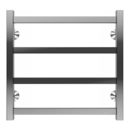 Terminus heated towel rail "Noto" P4, 500x500 mm, lower connection, chrome