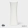 Vase for flowers porcelain Magistro "Blanche", 7.7 × 18.5 cm, white color