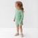 Kidsa (sweatshirt, shorts) minku, green color, height 86-92 cm