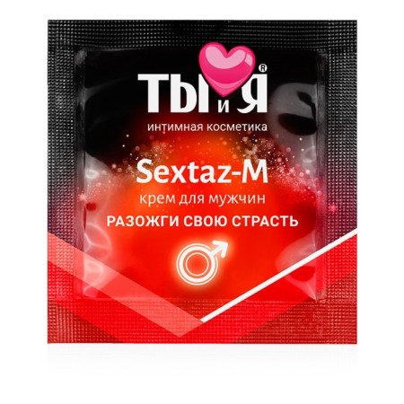 Cream for men exciting "You and J. Sextaz-M", 1.5 g