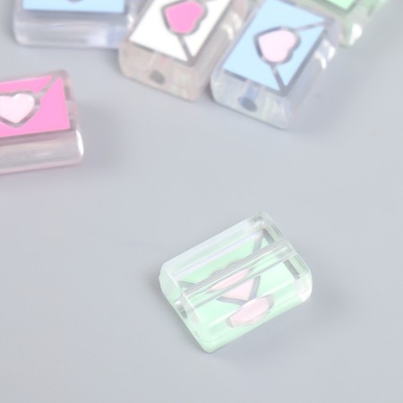 Busina Plastic "Summer breeze. Love letter" MIX 1.5x2.2x0.9 cm-2