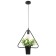 Lamp Bayerlux "Triangle" Black 1x40W E27 12x34x48 cm