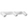 Gusto lamp, 3x50 W, GU10, white color