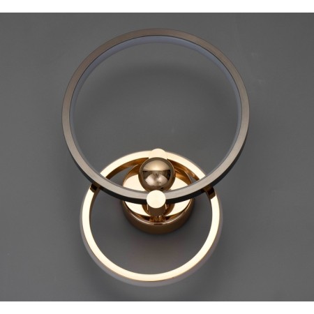 Bra "Huifi" 29W Led Chrome gold 26x9.5x25cm-5