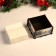 Napkin station square winter, 14x14x7.3 cm, mix