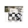 Chess 22 x 22 cm, King H-2.1 cm, d-0.9 cm, plastic figures