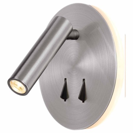 Bra Mantra Cayman, Led, 3+6W, 210+410lm, 3000k, 110x150x150 mm, silver color