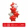Set of foil balls "Bright Stars", 7 pcs.