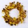 Wire for crafts and decor "Star" Length - 5 meters, Golden color
