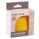 A container for storing and sterilizing children's nipples and dummy, silicone, yellow color