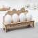 Wooden stand for Easter eggs "Christ Rosen", 20 × 6 × 12.5 cm