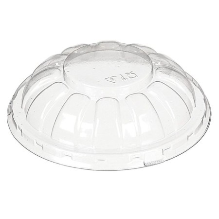 Cover to the M-201K container, round, transparent color, size 10 x 10 x 2.9 cm