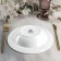 Porcelain deep porcelain Wilmax "Julia Vysotskaya", 500 ml, d = 22.5 cm, white color