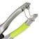 Sekator of direct cut, 225 mm, metal handles, lower in the PVC shell // Sibrtekh