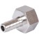 Stout SFT-0066-001210, 1/2 "x 10 mm, internal thread, nickelled brass