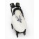 Winter envelope Snowy Baby, height 105 cm, color marble/black