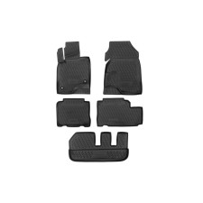 Rugs in the Salon Chevrolet Captiva, 2011-2016, 5 pcs. (polyurethane)