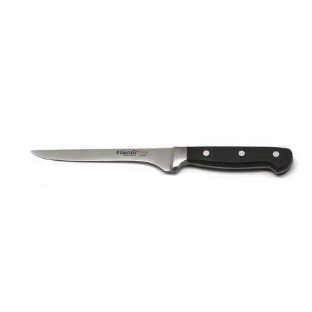 ATLANTIS collar knife, black color, 15 cm
