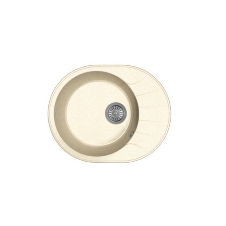 Dr.gans Smart “Viola-580” kitchen washing is 580x460 mm, h = 197 mm, Latte color