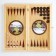 Board game 3 in 1 "Kulikovo Battle": chess, checkers, backgammon, wood, 50 x 50 cm