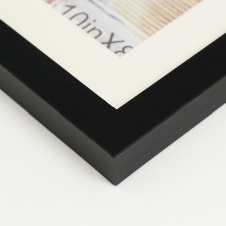 Photo frame wood, glass 13x18 cm "Paspartu" black 2x23x28 cm-1