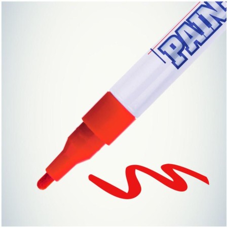 Marker-painting (varnish) Munhwa Slim, 2.0 mm, nitro-base, red-1