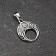 Amulet "Lunnitsa", metal pudter, art casting, 2.5x2.3 cm