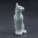Porcelain figurine "Thai cat", 10 cm, mix