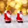 Miniature Puppet "Santa Claus with a star", set 2 pcs., Size 1 pc. - 3.7 × 2.3 cm