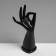 Stand for jewelry "Hand" 9 × 7.5 × 20, black color