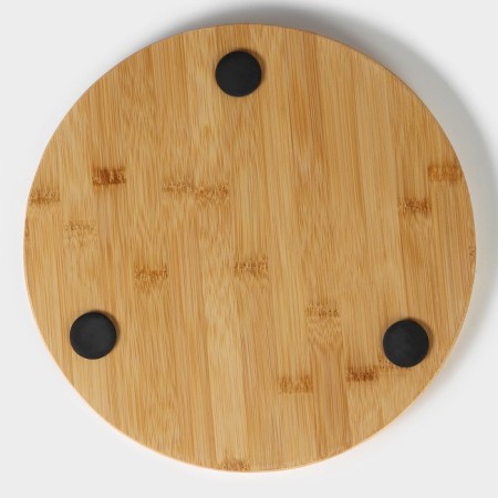 MAGISTRO VALLEY, D = 30 cm, slate, bamboo dish-5