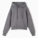 Women's sweatshirt was laid down, dark gray color, size 42-46 (One size)