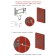 Electric towel "Dvin" X-1 Plaza Neo, 1200x30 mm, dimmer, white