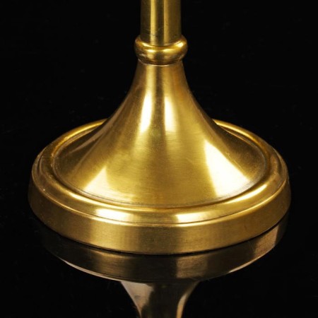 Aluminum candlestick "Roman" for 1 candle 9x9x28 cm-3