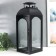 Climber Metal "Lantern Dome" Black set 2 pcs 14.5x14.5x35 cm 47x18x19 cm