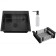 Kitchen sink "RMS" MR-5843BL, mortise, thickness 3.0 and 1 mm, basket, dispenser, graphite