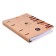 Tetred on 4 rings A5, 80 sheets in a cage "on soft paws", slim cardboard cover, glossy lamination, offset block