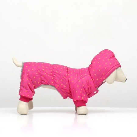 Combines "Tender Way" on the fur lining, size M (DS 30, Osh 30, OG 40 cm), pink 961465-3