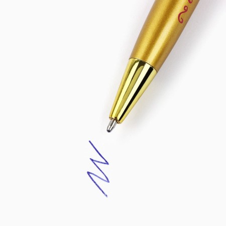 Metal handle "The most wonderful", blue paste 1.0 mm-1