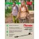 Scandinavian walking Bradex "Nordic Style II", 2 sections, black