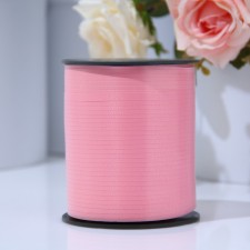 Tape for decor and gifts, light pink, 0.5 cm x 500 m