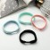 Hair elastic band "Mahrushka Sport" wide weaving tenderness, 5 cm, mix