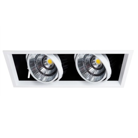Cardic lamp Arte Lamp Merga A8450PL-2WH, LED, 2x50 W, 18.5x37x14 cm, 4900 lm, white-7