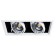 Cardic lamp Arte Lamp Merga A8450PL-2WH, LED, 2x50 W, 18.5x37x14 cm, 4900 lm, white