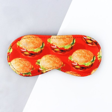 Burger for sleeping, 19.3 x 9.5 cm, red color