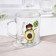A set of mugs "Avocado", 200 ml, 2 pcs, mix, in gift packaging