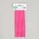 Cocktail tubes, set 12 pcs., Color bright pink
