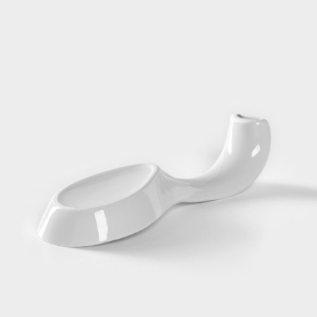Porcelain stand under the spoon "Lingerie", h = 20 cm-5