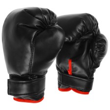 Boxing pitch puffs, black color