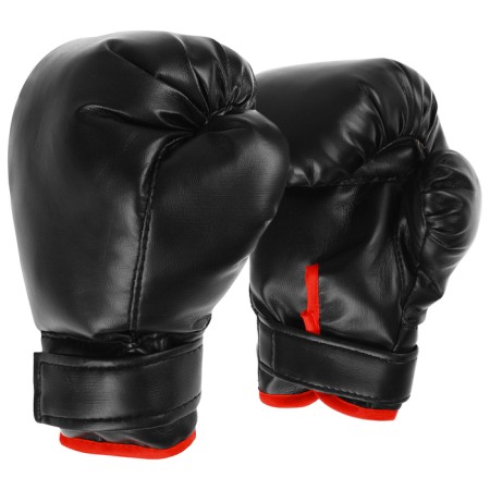 Boxing pitch puffs, black color
